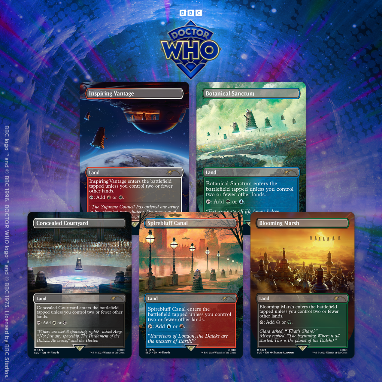 MTG Doctor Who: The Dalek Lands 1箱 Secret Lair x Doctor Who: The Dalek Lands | HOOVERS' CARDS